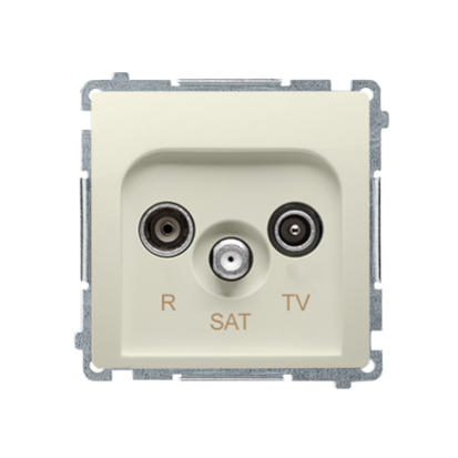 Simon Basic Gniazdo antenowe R-TV-SAT przelotowe  1x wejście: 5 MHz–24 GHz beż BMZAR-SAT10/P.01/12 - img_1807[24].png